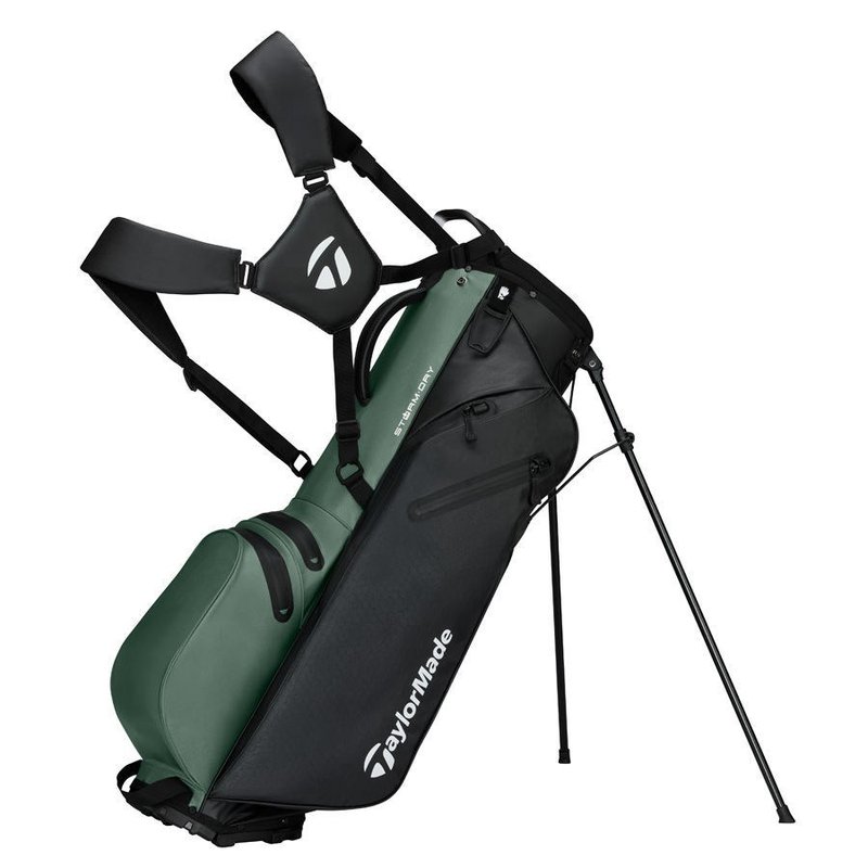 TaylorMade Storm-Dry Waterproof stand bag, negro dark sage
