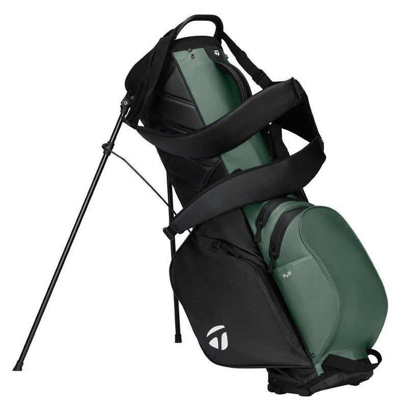 TaylorMade Storm-Dry Waterproof stand bag, negro dark sage