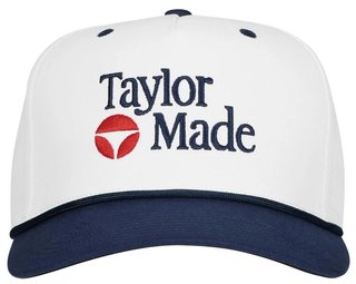 TaylorMade A-Frame Legacy gorra de hombre, blanca