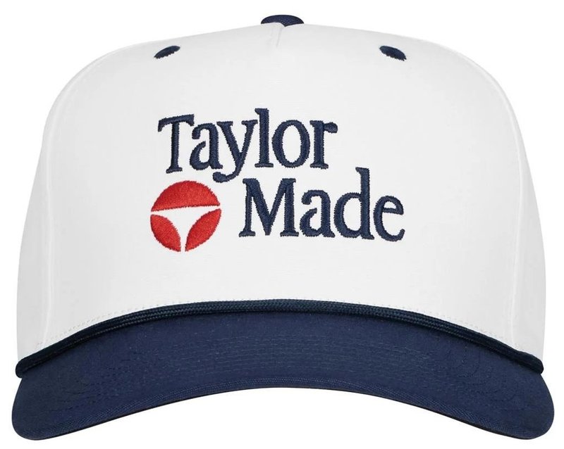 TaylorMade A-Frame Legacy gorra de hombre, blanca