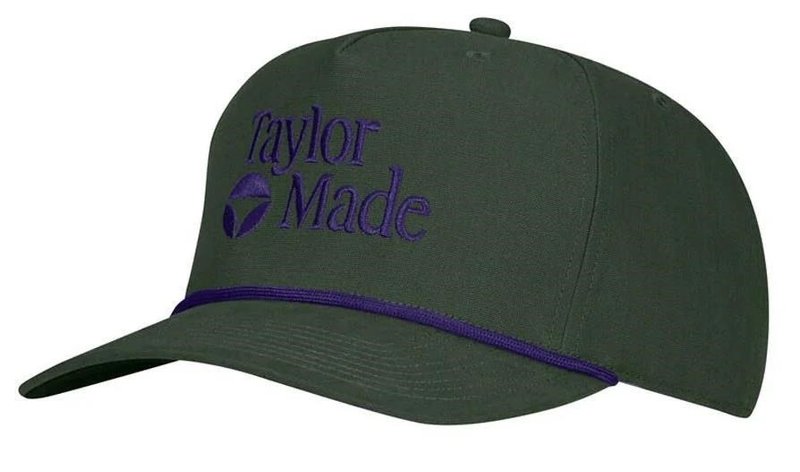 TaylorMade A-Frame Legacy gorra de hombre, verde/violeta