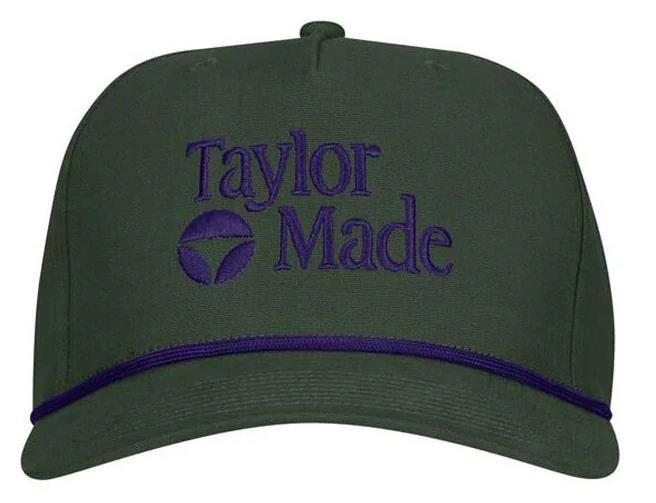 TaylorMade A-Frame Legacy gorra de hombre, verde/violeta