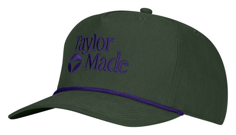TaylorMade A-Frame Legacy gorra de hombre, verde/violeta