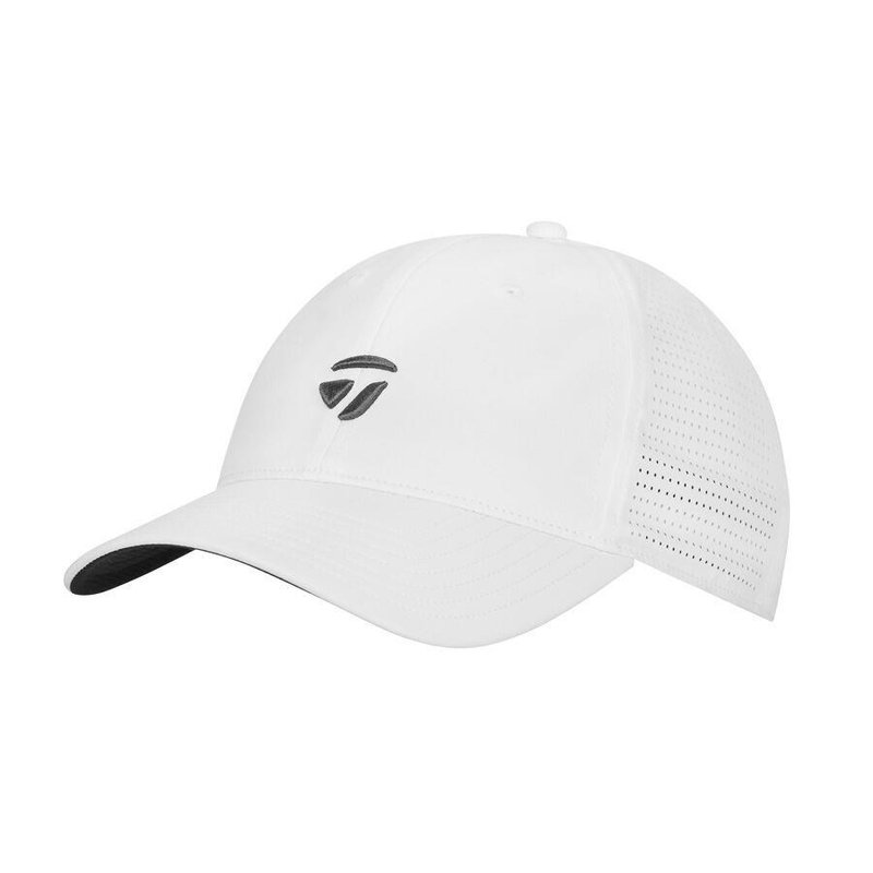 TaylorMade Hamptons Performance gorra de hombre, blanca