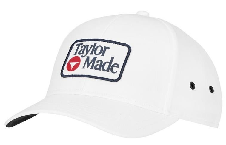 TaylorMade Newport Legacy gorra de hombre, blanca