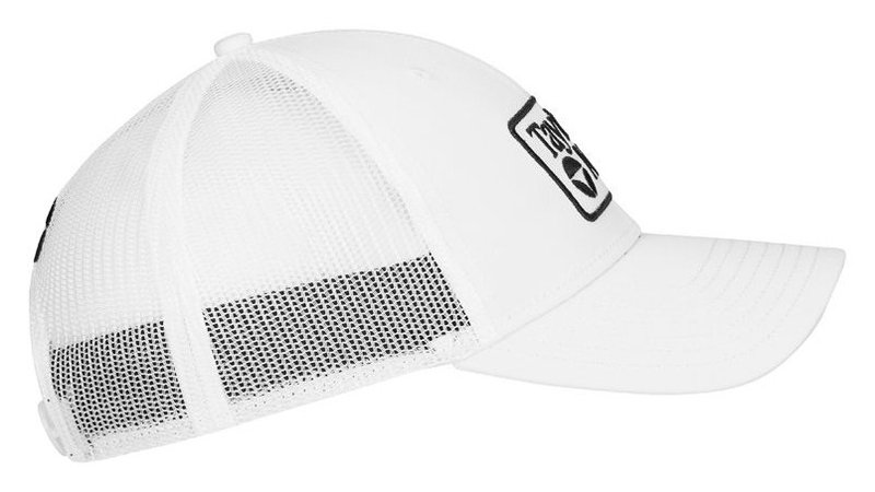 TaylorMade Radar Legacy Trucker gorra de hombre, blanca