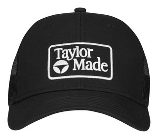 TaylorMade Radar Legacy Trucker gorra de hombre, negra
