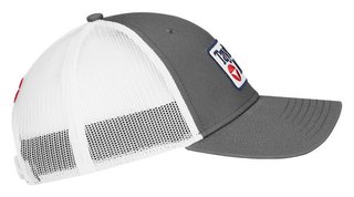 TaylorMade Radar Legacy Trucker gorra de hombre, gris/blanca