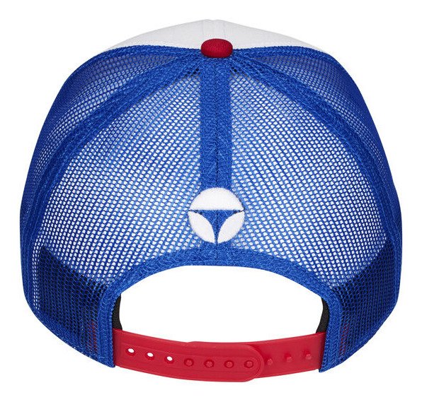 TaylorMade Radar Legacy Trucker gorra de hombre, rojo/blanco/azul