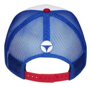 TaylorMade Radar Legacy Trucker gorra de hombre, rojo/blanco/azul