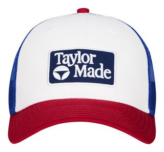 TaylorMade Radar Legacy Trucker gorra de hombre, rojo/blanco/azul
