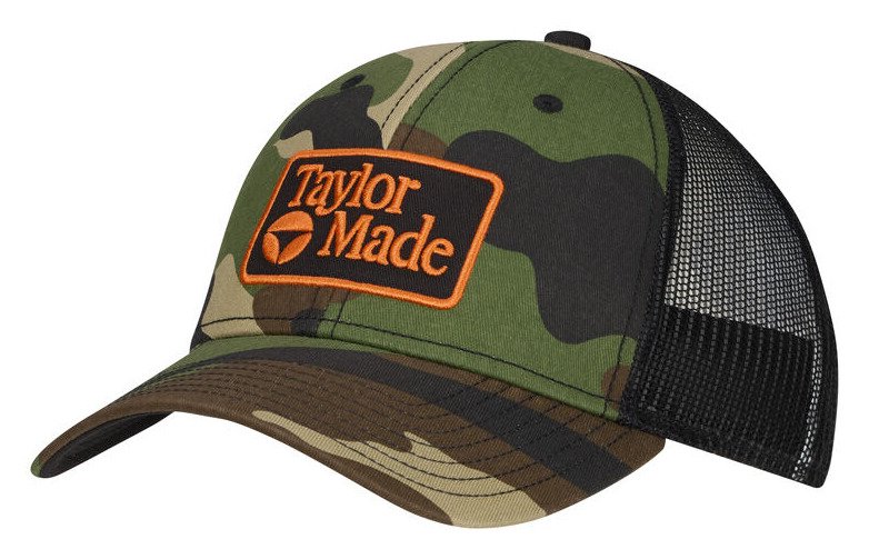 TaylorMade Radar Legacy Trucker gorra de hombre, verde camo/negro
