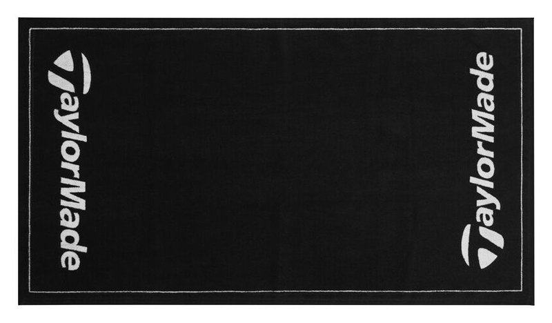 TaylorMade Tour Towel negro