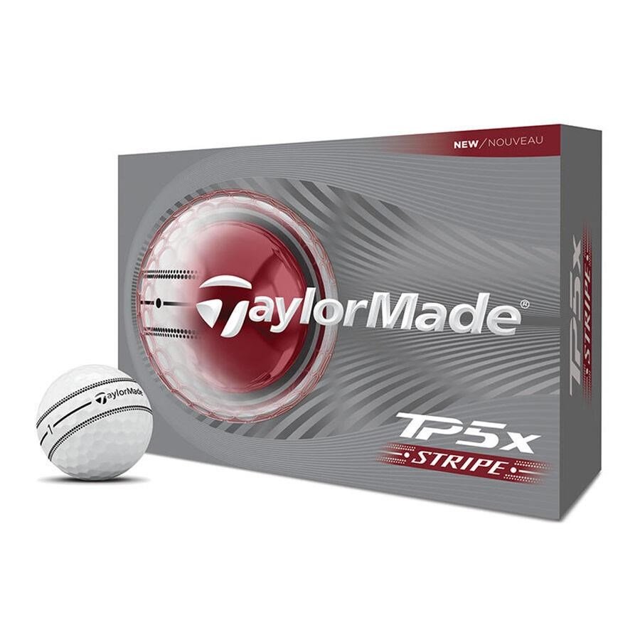 TaylorMade TP5x Stripe pelotas de golf