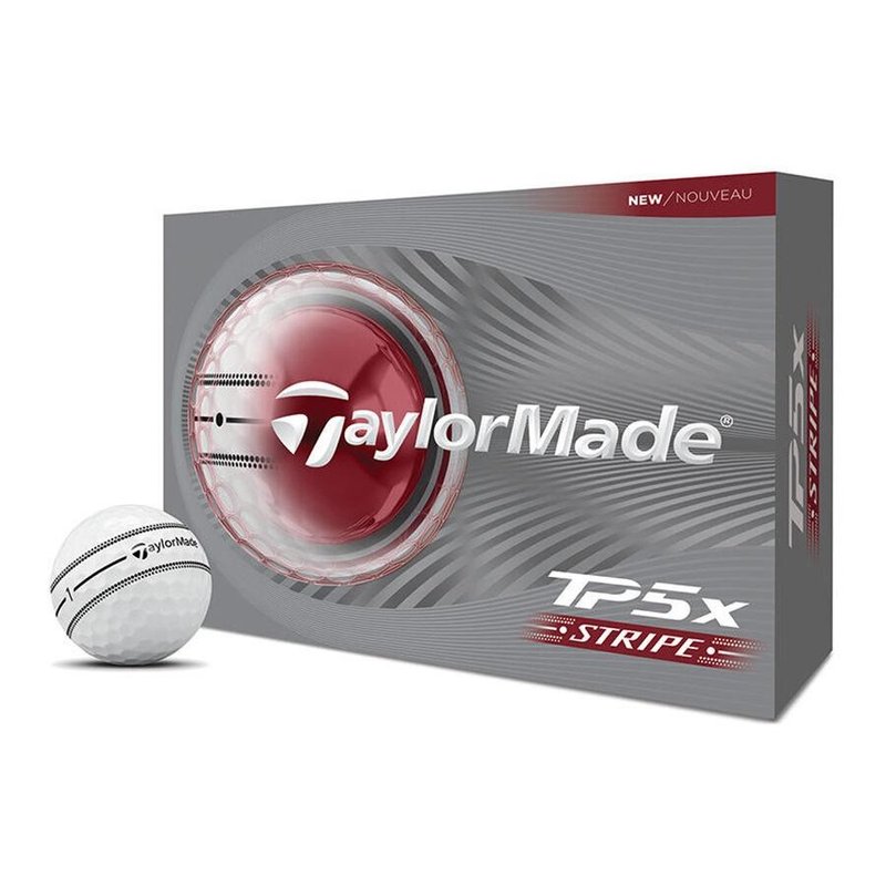 TaylorMade TP5x Stripe pelotas de golf