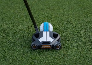 TaylorMade Tour Response Stripe pelotas de golf, azules