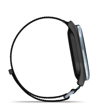 Garmin Approach J1 GPS hodinky junior, negro/azul aluminio