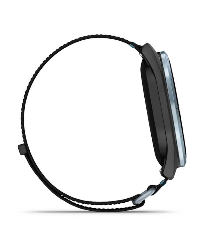 Garmin Approach J1 GPS hodinky junior, negro/azul aluminio