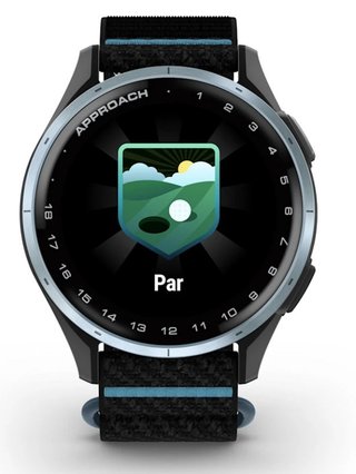 Garmin Approach J1 GPS hodinky junior, negro/azul aluminio
