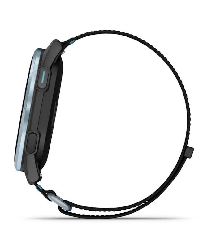Garmin Approach J1 GPS hodinky junior, negro/azul aluminio