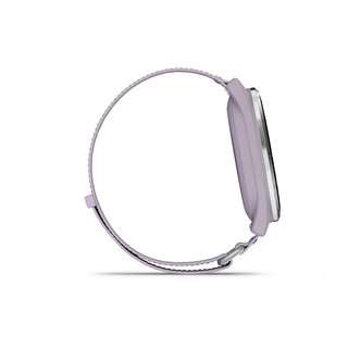 Garmin Approach J1 GPS reloj junior, lila/aluminio plateado