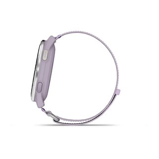 Garmin Approach J1 GPS reloj junior, lila/aluminio plateado