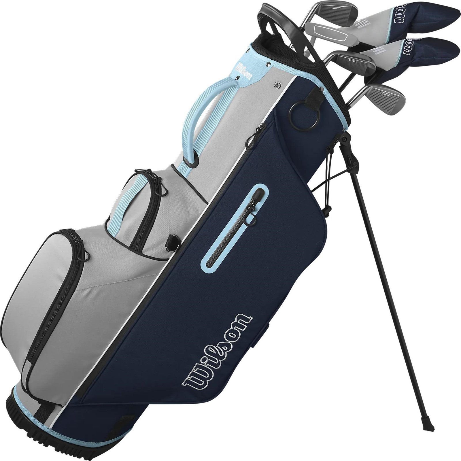 Wilson Ultra HL ladies half set, LRH + stand bag