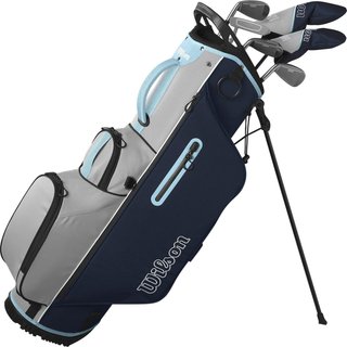 Wilson Ultra HL ladies half set, LRH + stand bag