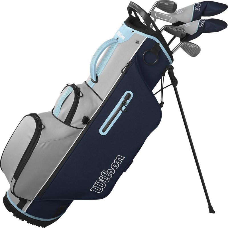Wilson Ultra HL ladies half set, LRH + stand bag