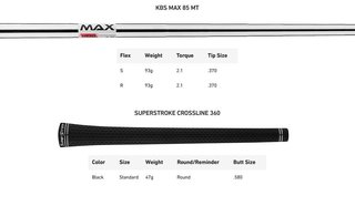 TaylorMade Qi Max hierros de hombre, acero