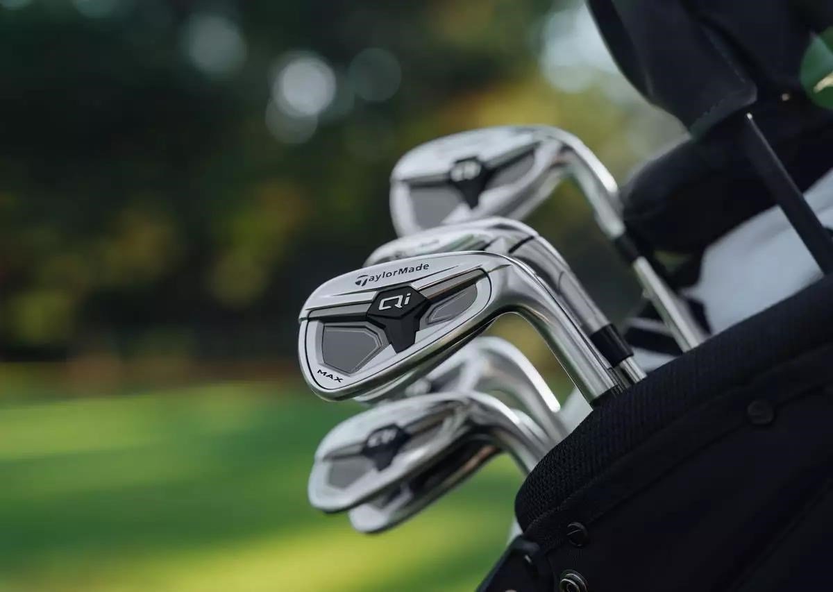 TaylorMade Qi Max hierros de hombre, acero
