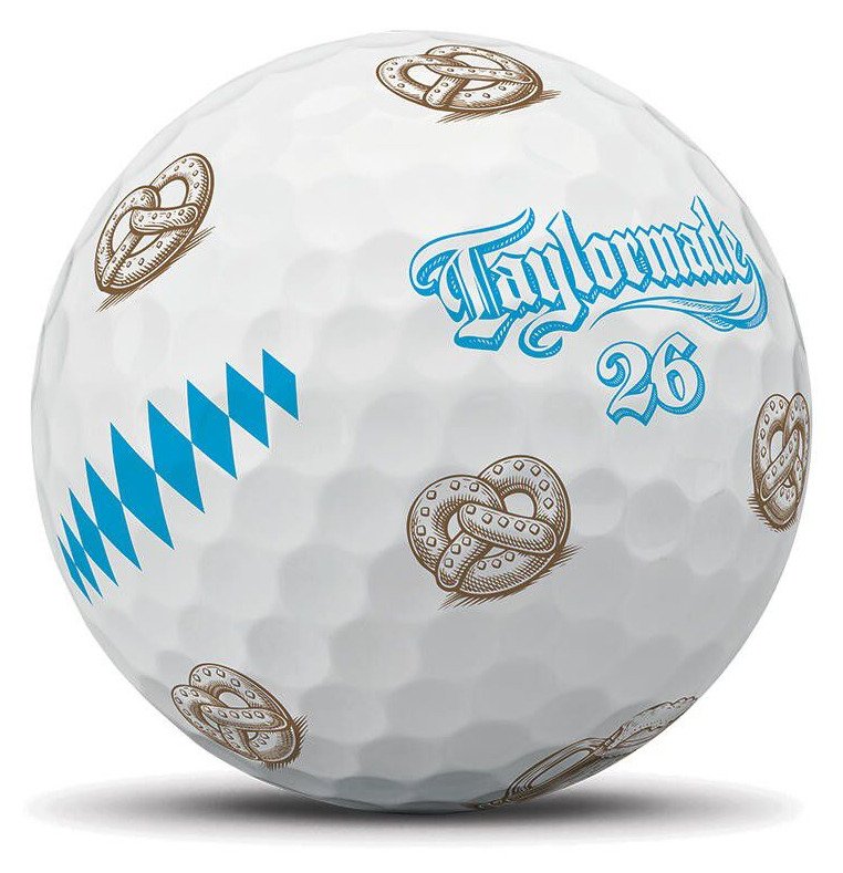 TaylorMade TP5 pix Oktoberfest bolas de golf (12 bolas)