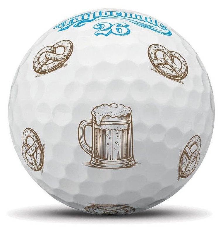 TaylorMade TP5 pix Oktoberfest bolas de golf (12 bolas)