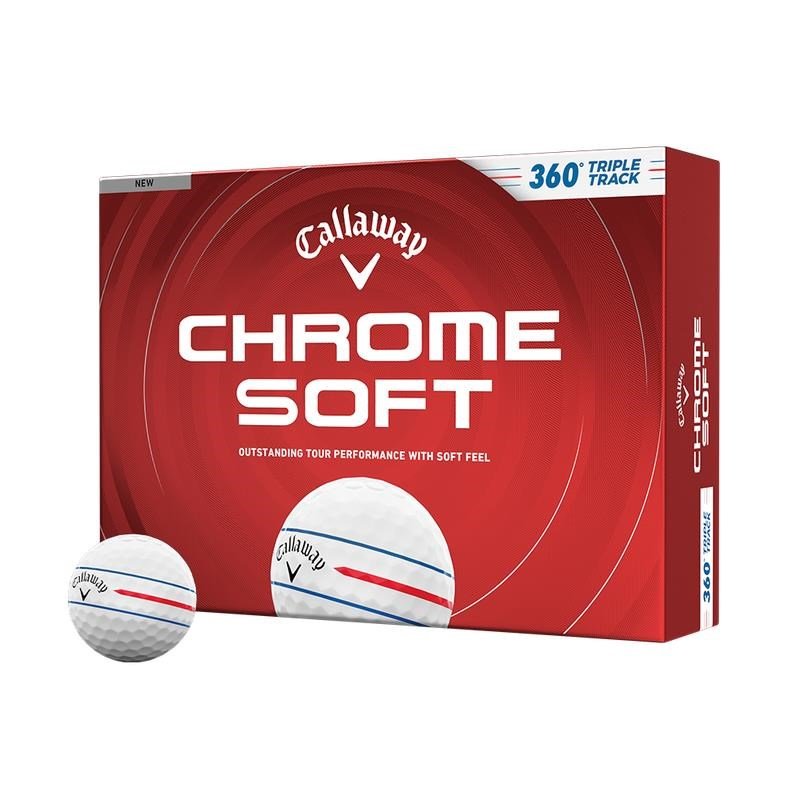 Callaway Chrome Soft 26 360 Triple Track bolas de golf