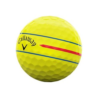 Callaway Chrome Soft 26 360 Triple Track pelotas de golf, amarillas