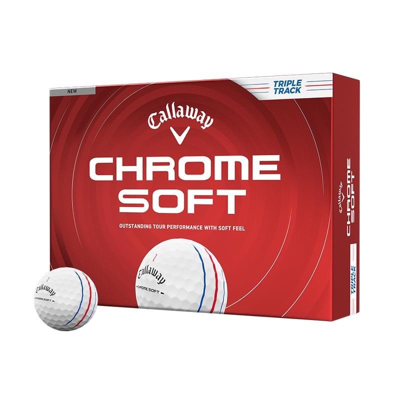 Callaway Chrome Soft 26 Triple Track pelotas de golf