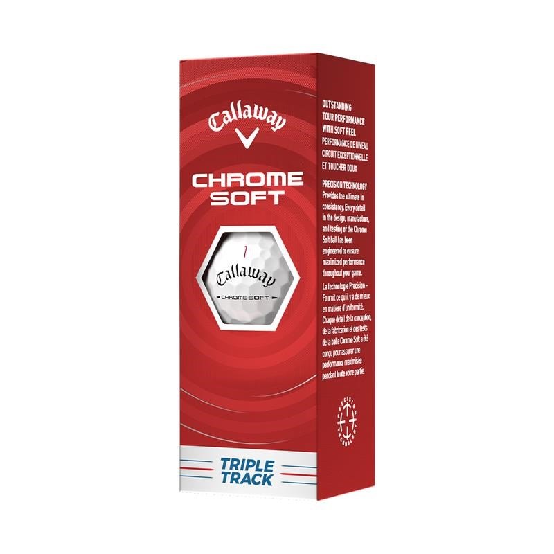 Callaway Chrome Soft 26 Triple Track pelotas de golf