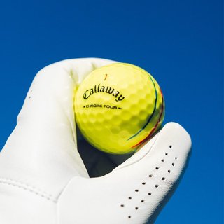 Callaway Chrome Tour Triple Track pelotas de golf, amarillas
