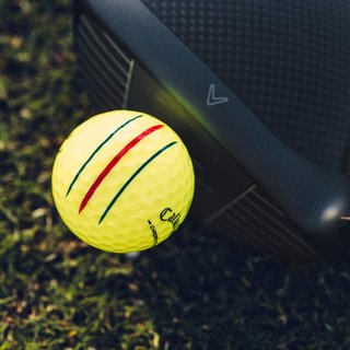 Callaway Chrome Tour Triple Track pelotas de golf, amarillas