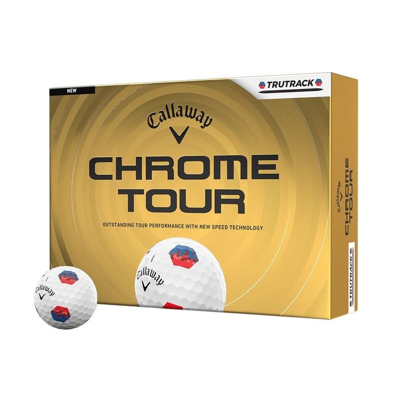 Callaway Chrome Tour TruTrack Blue/Red pelotas de golf