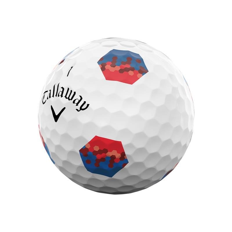 Callaway Chrome Tour TruTrack Blue/Red pelotas de golf