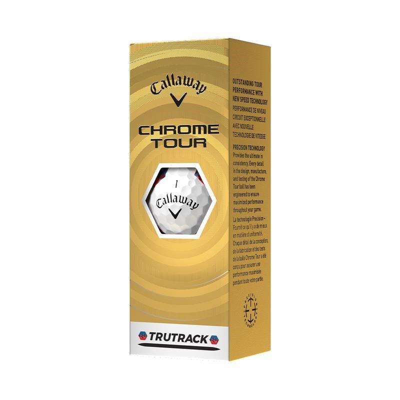 Callaway Chrome Tour TruTrack Blue/Red pelotas de golf