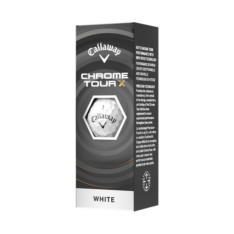 Callaway Chrome Tour X pelotas de golf 2026