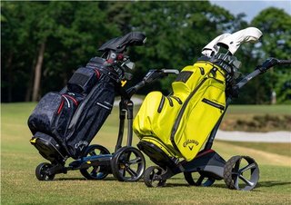 Callaway ORG 14 HD cart bag, amarillo fluorescente