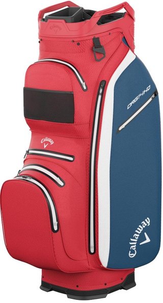 Callaway ORG 14 HD cart bag, rojo/blanco/navy
