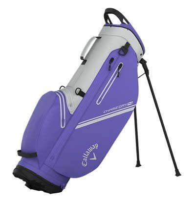 Callaway Chase Dry stand bag, plata/morado