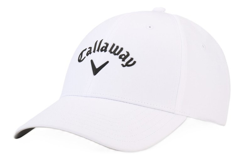 Callaway Liquid Metal gorra, blanca/negra