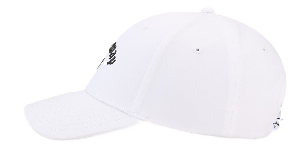 Callaway Liquid Metal gorra, blanca/negra