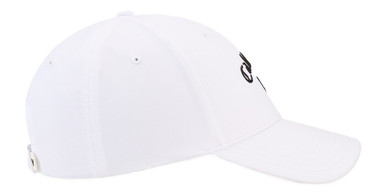 Callaway Liquid Metal gorra, blanca/negra