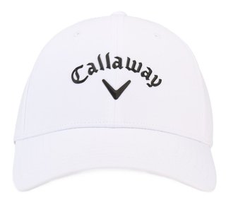 Callaway Liquid Metal gorra, blanca/negra